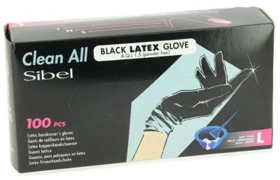 SIBEL black latex 100 gants