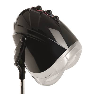 CASQUE 2 VITESSES ALIZEO NOIR + PIED à Roulettes