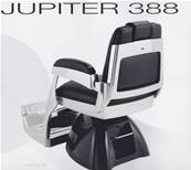 FAUTEUIL BARBIER JUPITER NOIR